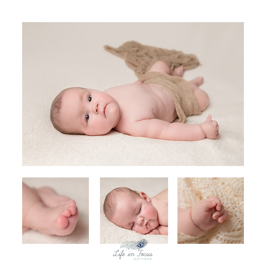 baby milestone photos Life in Focus Portraits Helensburgh Baby Photographer
