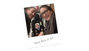 Baby going home from hospital