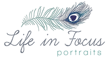 Life in Focus Portraits Logo