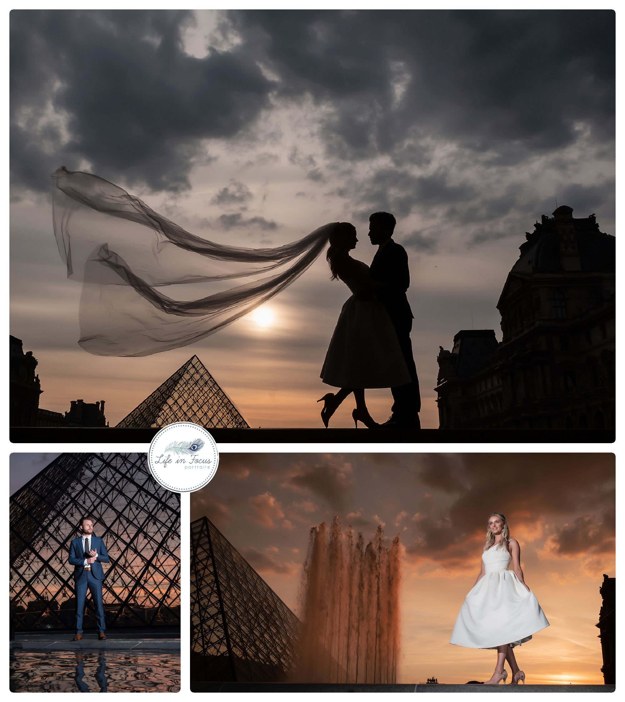 Wedding Photos at Musee De Louvre-Paris Destination Wedding photography Life in Focus Portraits Och Lomond wedding photography