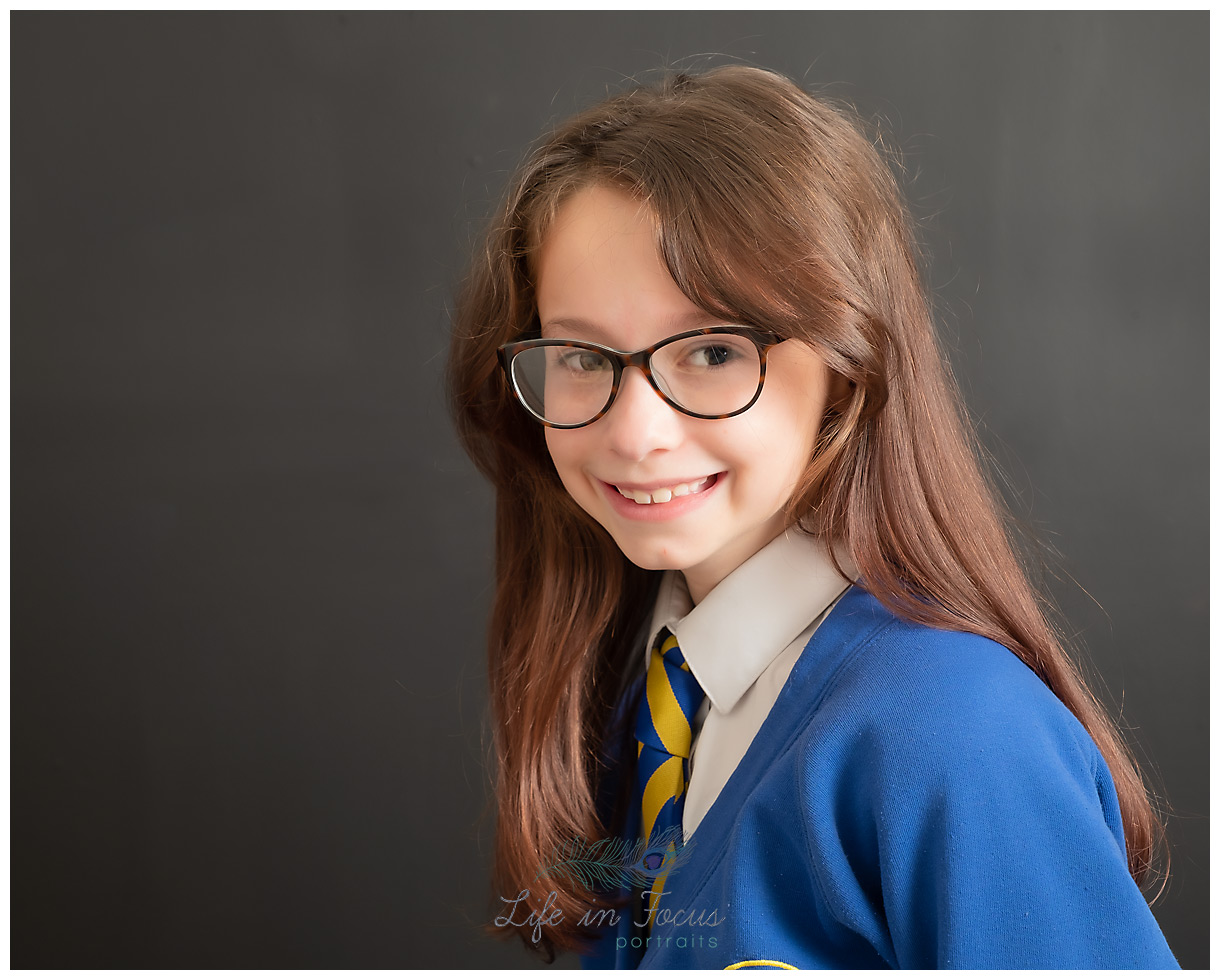 school portrait JLB primary school Helensburgh Life in Focus Portraits school photographer Luss Loch Lomond