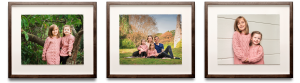 framed family portraits Life in Focus Portraits family photographer Rhu Helensburgh
