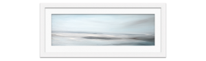Framed painting of seascape by Karlyn Marshall Artist Artwork photographed by Life in Focus Portraits photography for small business Rhu Helensburgh