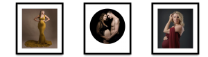 Framed pregnancy photos Life in Focus Portraits Maternity bump photography Rhu Helensburgh