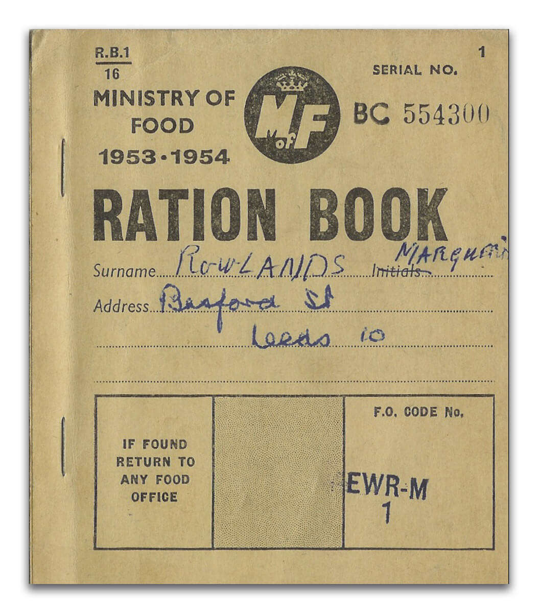 World War II ration book