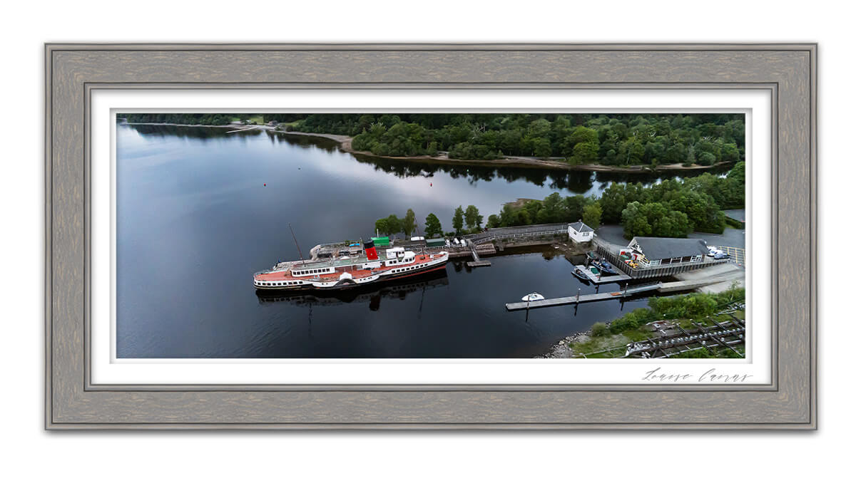 Maid of the Loch Life in Focus Portraits aerial drone photography Helensburgh Loch Lomond Maid of the Loch Life in Focus Portraits aerial drone photography Helensburgh Loch Lomond