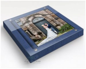 photo of wedding photography album